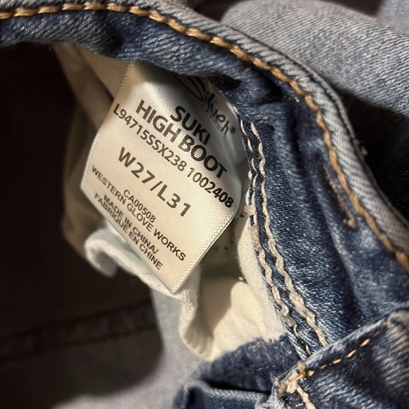 Silver Jeans Size 27 - Picture 5 of 5